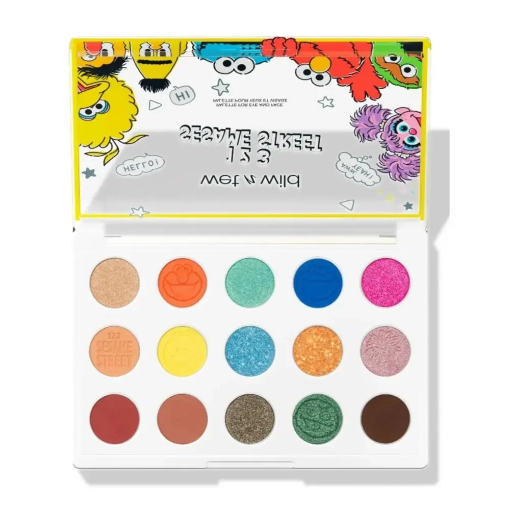 SESAME STREET Limited Edition WET n WILD Makeup EYESHADOW Palette NEW GIFT